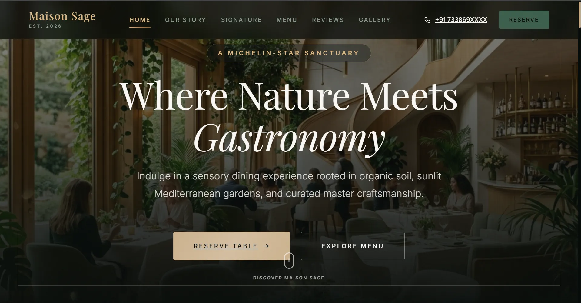 Luxury Restaurant Preview